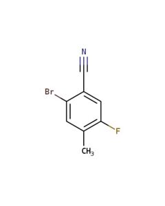 Astatech 2-BROMO-5-FLUORO-4-METHYLBENZONITRILE; 1G; Purity 95%; MDL-MFCD07782072